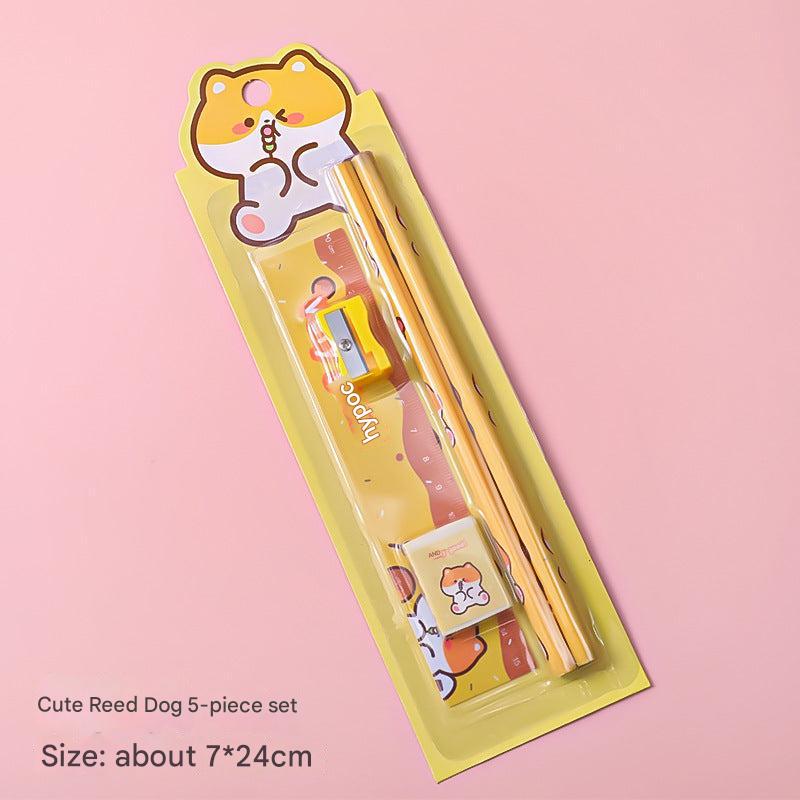 Cute Cartoon School Kit Components Image 8