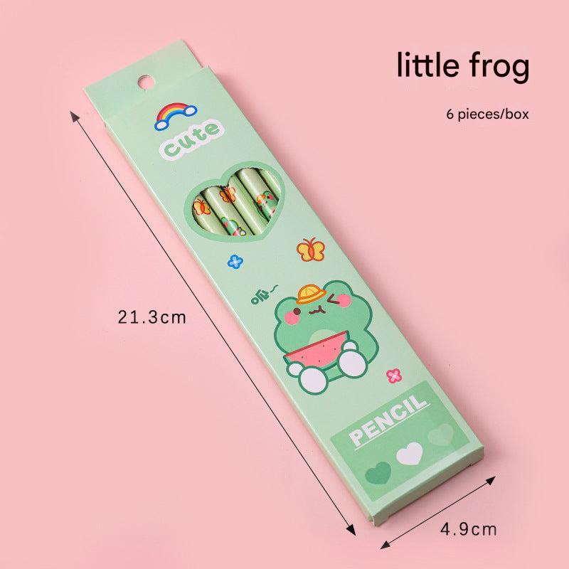 Kid's Fun-Themed HB Drawing Pencils set image 1