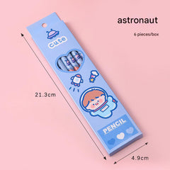 Astronaut graphic design pencils image 4