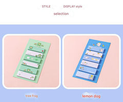 Sticky notes with Lemon Dog design