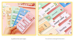 Fun designs sticky notes on a desk