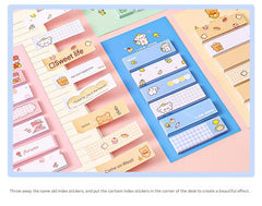 Eco-friendly cartoon sticky notes display
