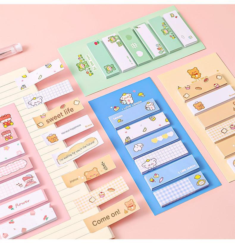 Sticky notes with Lemon Dog design