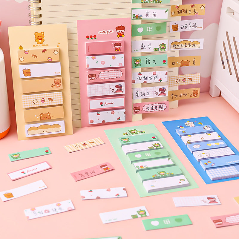 Sticky notes with Lemon Dog design