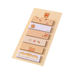 Pack of assorted cartoon sticky note pads