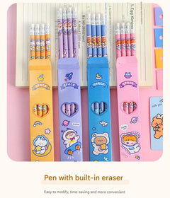 packaging of kids astronaut pencils