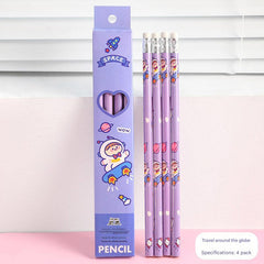 packaging of kids astronaut pencils