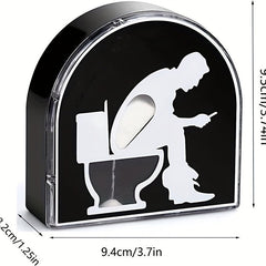 Novelty Toilet Timer for Humorous Bathroom Decor