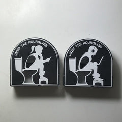 Fun Bathroom Accessory - Toilet Timer Displayed