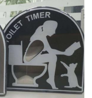 Fun and Functional Novelty Toilet Timer