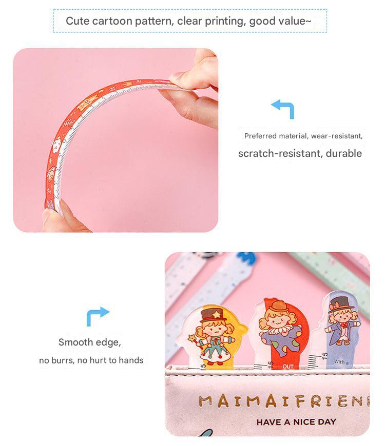 Customisable logo ruler for kids