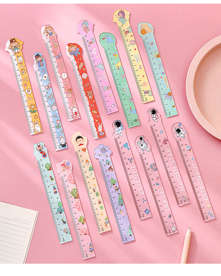 Lightweight ruler perfect for school use