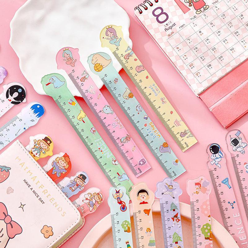 Lightweight ruler perfect for school use
