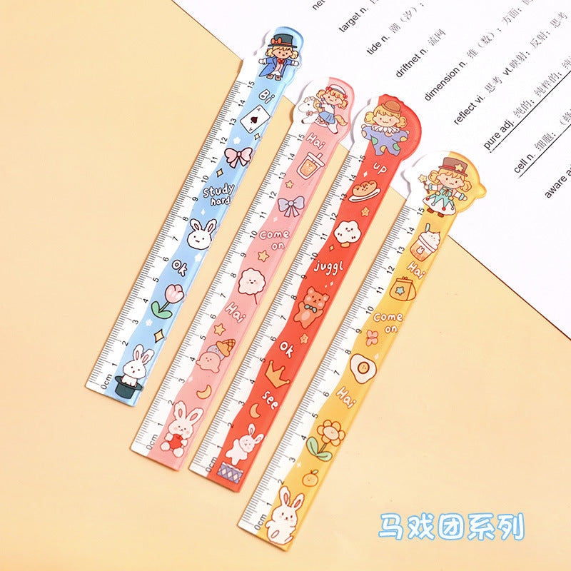 Customisable logo ruler for kids