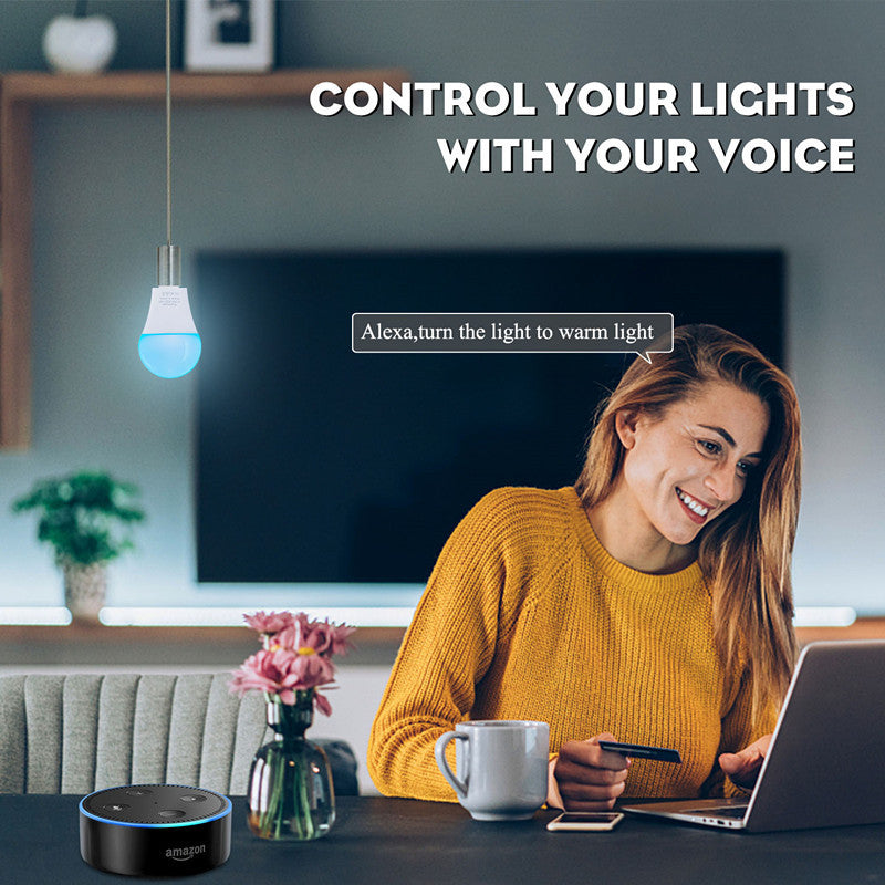 Packaging of smart LED light bulb with features