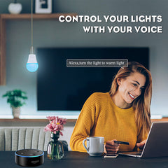 Packaging of smart LED light bulb with features