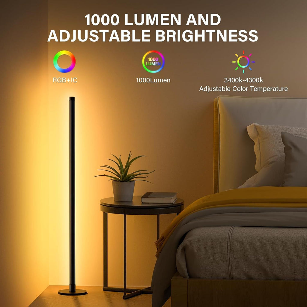 Modular assembly of the RGB floor lamp
