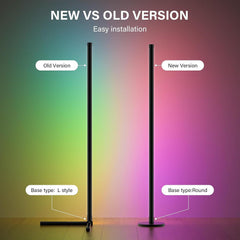 Durable acrylic material of the floor lamp