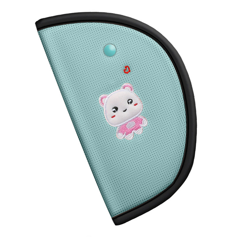 Fresh Pink child's car safety belt for long rides