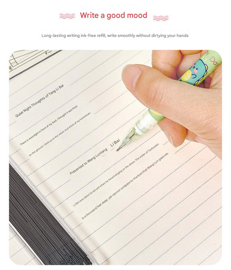 Bright and attractive mechanical pencils for children