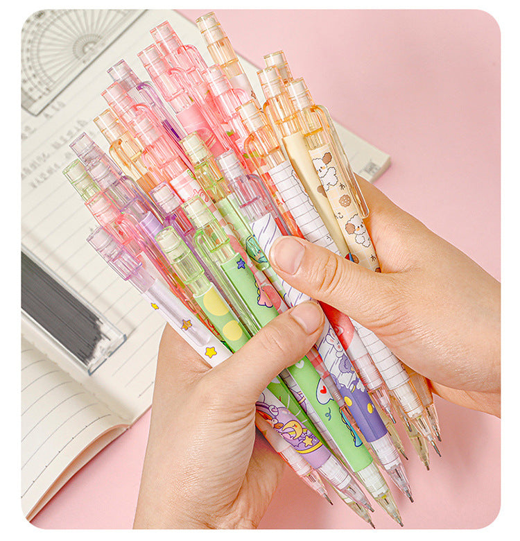 Mixed variety of mechanical pencils for creative kids