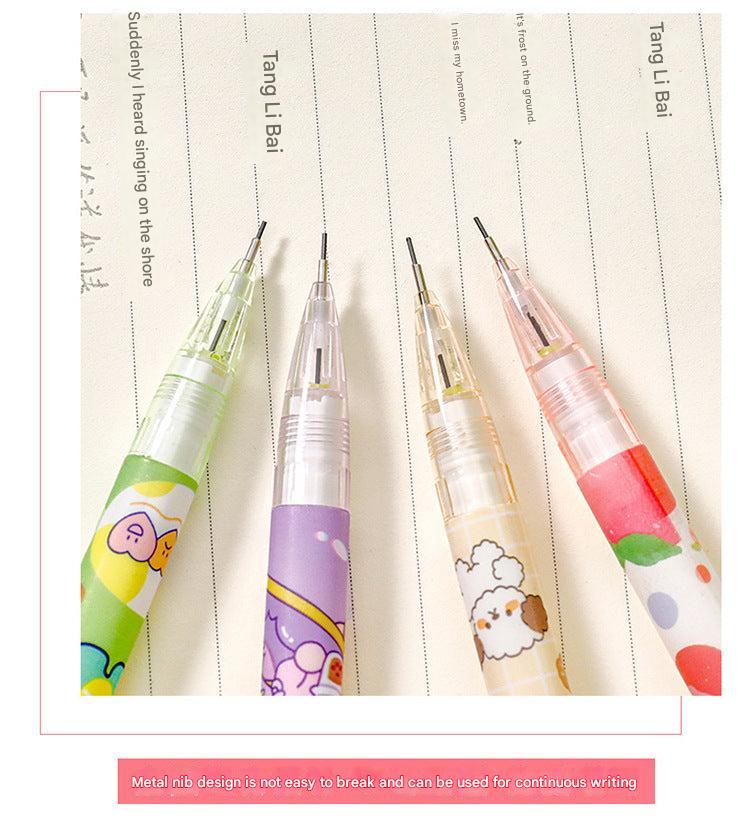 Charming and durable peach-themed pencils
