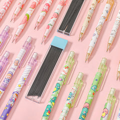 Durable mechanical pencil featuring dinosaur theme