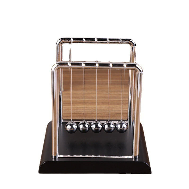 Modern Newton's Cradle in a gift box setting