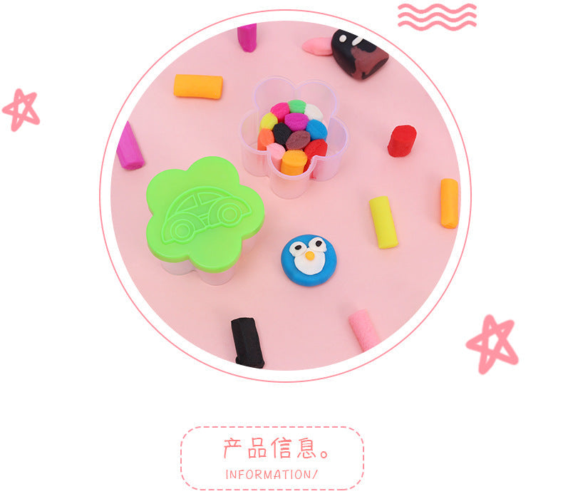 safe play with vibrant modelling materials
