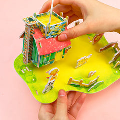 Educational DIY foam puzzle for kids