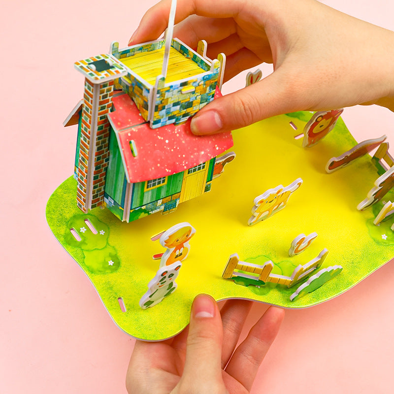 Educational DIY foam puzzle for kids
