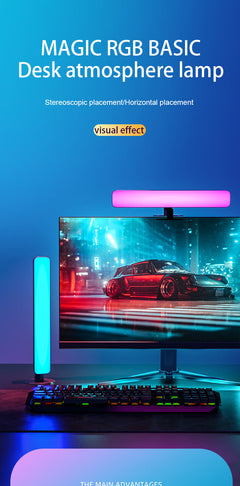 remote control of RGB light in action