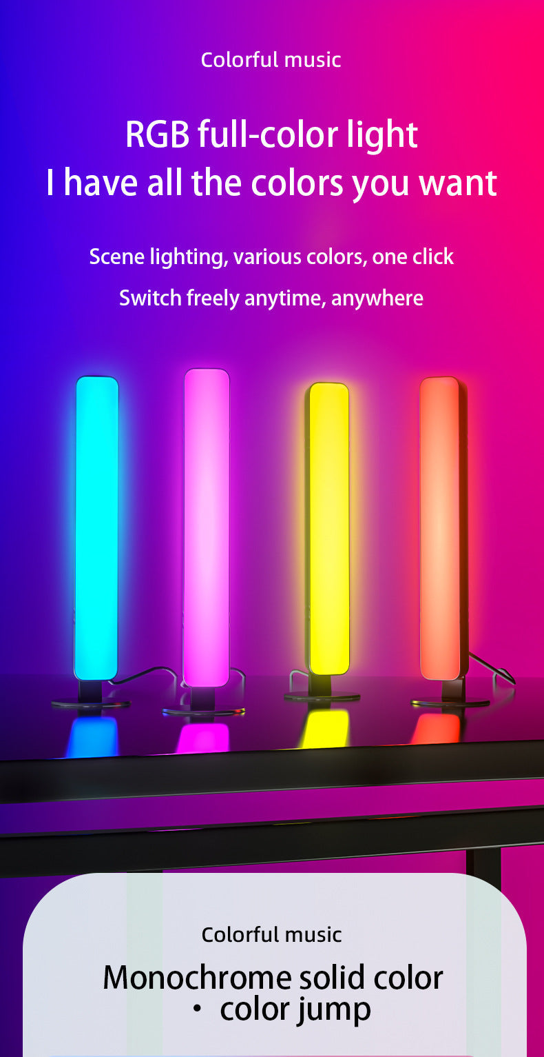 RGB gaming light setup with remote