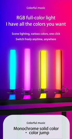 RGB gaming light setup with remote