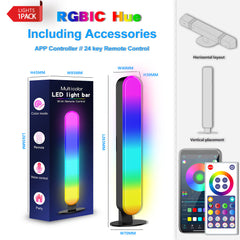 RGB LED light bar for desktop