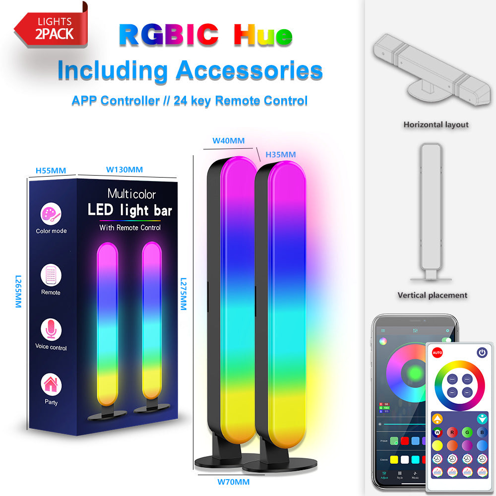 close-up view of RGB gaming light