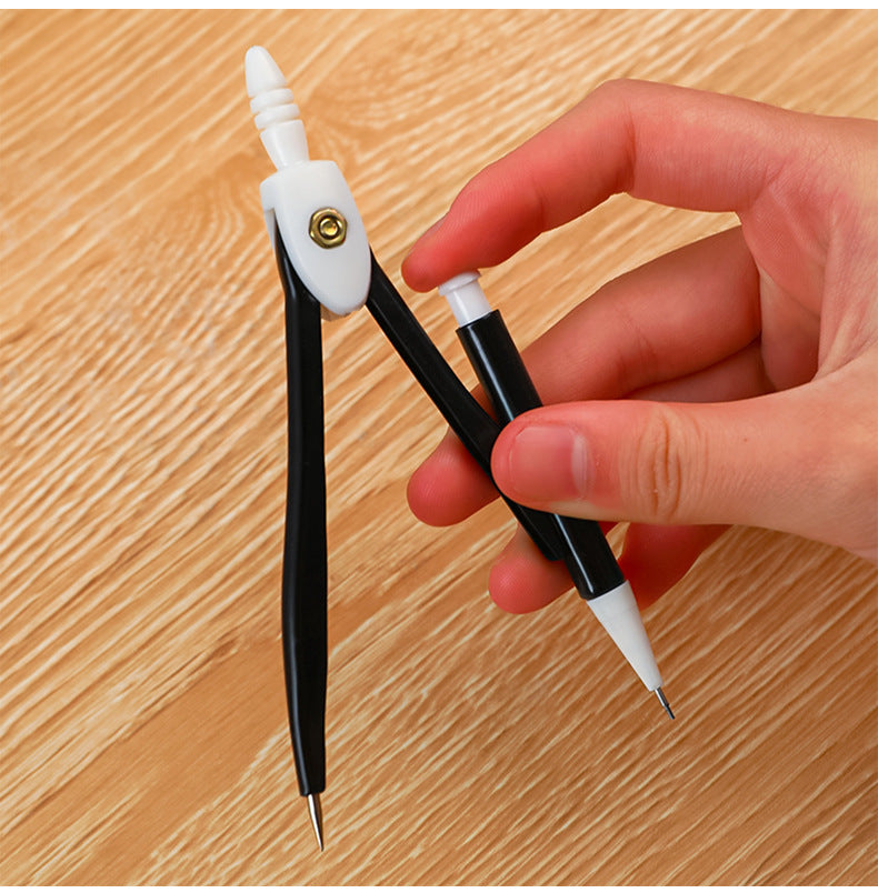 Detail view of geometric drawing tools