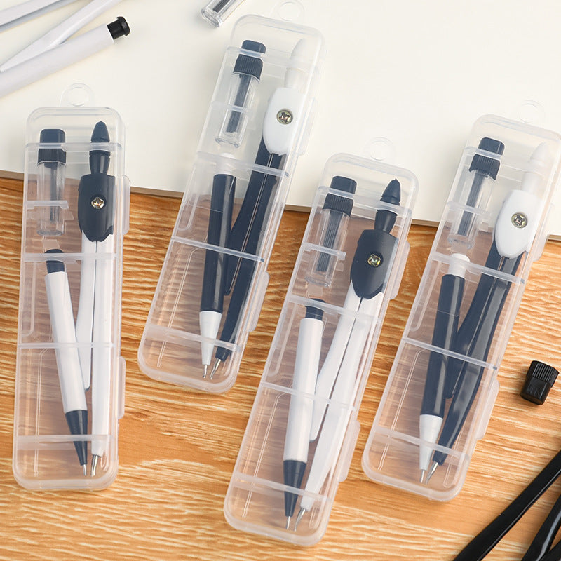 Detail view of geometric drawing tools