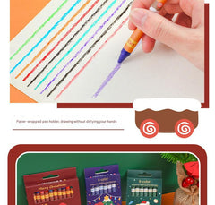 Easy-grip crayon sticks for young artists