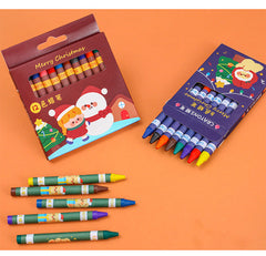 Creative drawing and crafting with non-toxic crayons