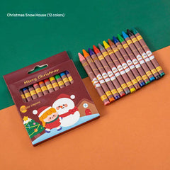 Easy-grip crayon sticks for young artists