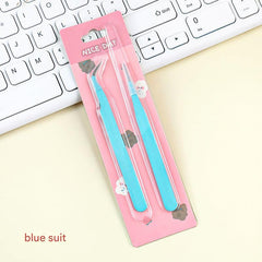 Ergonomic grip of precision crafting tweezers