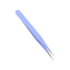 Craft tweezers holding paper with detail