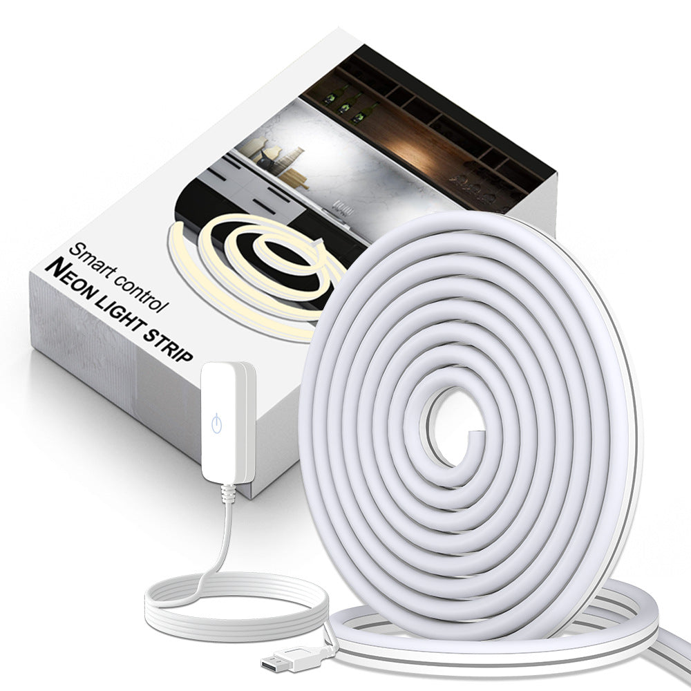 Waterproof LED strip light detail