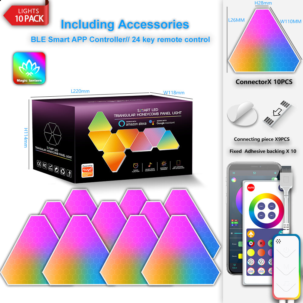 Smart lighting kit in a bright setup