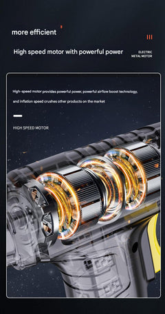 Detailed view of tire inflator nozzle