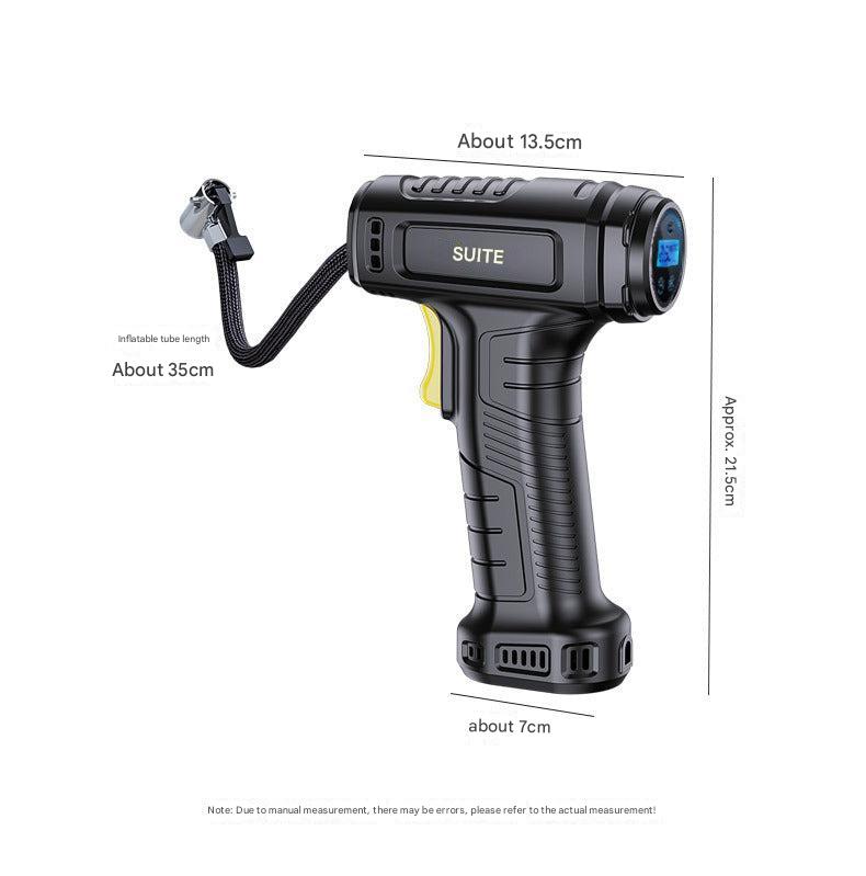 Digital display on tire inflator
