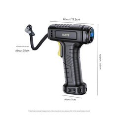 Digital display on tire inflator