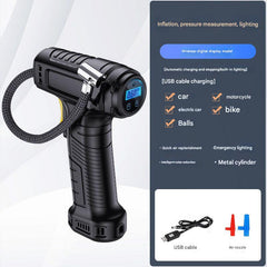 Car tire inflator design and materials