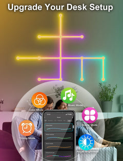 modular touch lights with ambient lighting design
